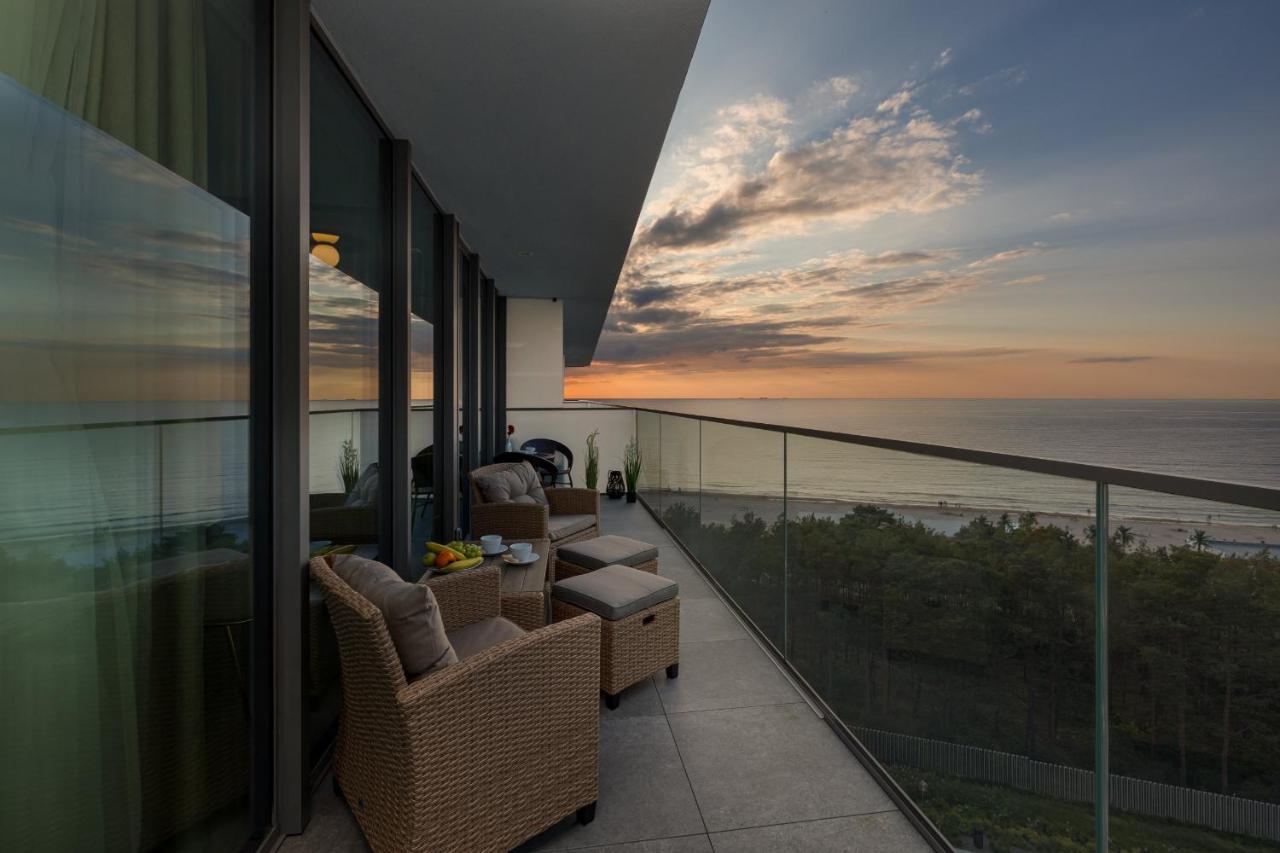 Royallux Apartment Waves Resort & Spa - Sea View From Balcony By Renters Prestige Miedzyzdroje Eksteriør bilde