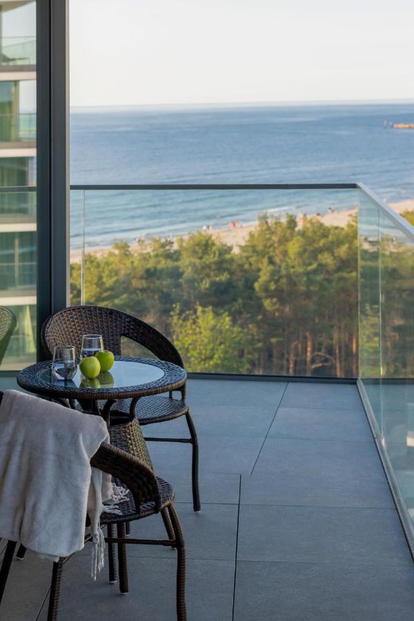 Royallux Apartment Waves Resort & Spa - Sea View From Balcony By Renters Prestige Miedzyzdroje Eksteriør bilde